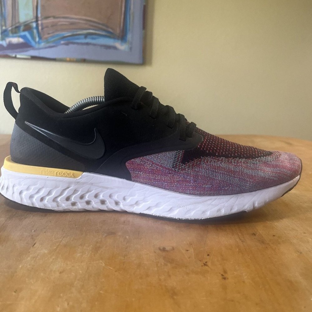 Nike Black and Red Athletic Shoes